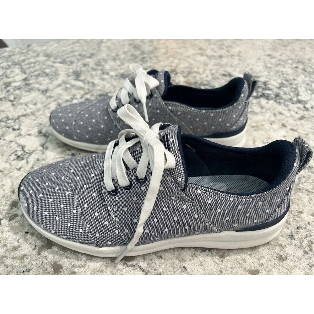 SKECHERS Bobs Phresh Phresh Flowers Womens Size 6.5 Navy Alpargata Sneakers - Picture 4 of 8